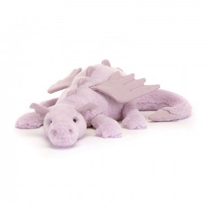 Huge Jellycat Lavender Dragon | 85FWAKUQM