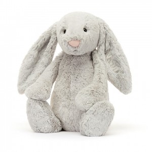 Huge Jellycat Personalised Bashful Silver Bunny | 13ZVWYKPT