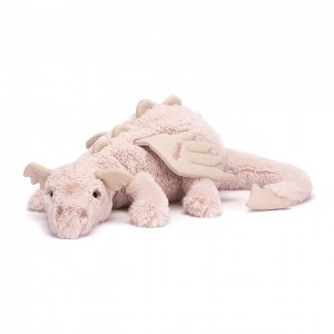 Huge Jellycat Personalised Rose Dragon Clearance | 96DRXQZLB