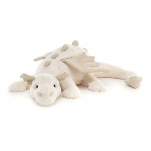 Huge Jellycat Snow Dragon | 30VPLGMYE