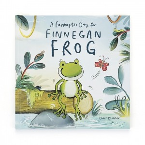 Jellycat A Fantastic Day for Finnegan Frog Book | 13KUEZNQV