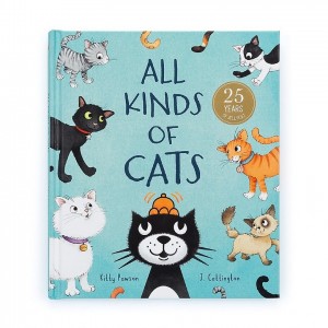 Jellycat All Kinds of Cats Book Black Friday | 09FNRQBJE