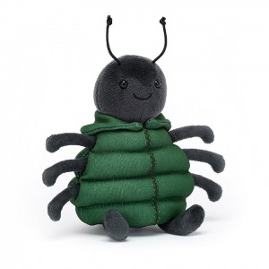 Jellycat Anoraknid Black Spider | 64BPKMSEC