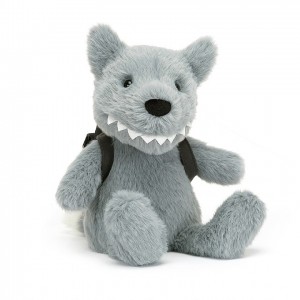 Jellycat Backpack Wolf Clearance | 97YXFLIKG