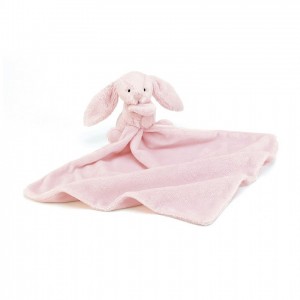 Jellycat Bashful Pink Bunny Soother Clearance Sale | 71CWSRZAY