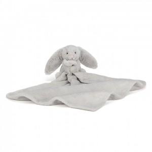 Jellycat Bashful Silver Bunny Soother Black Friday | 01KYNGTWC