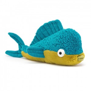 Jellycat Delano Dorado Fish USA | 54FHXPUWJ