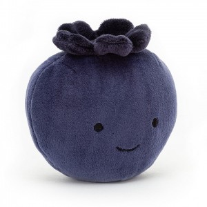 Jellycat Fabulous Fruit Blueberry Clearance | 96HNJCWSA