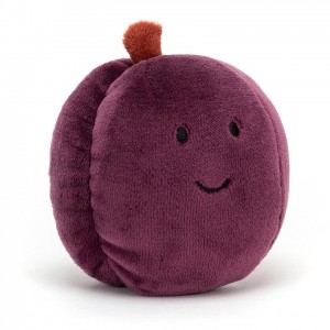 Jellycat Fabulous Fruit Plum Clearance | 93CNIFHYG