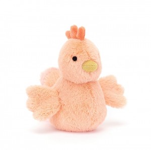 Jellycat Fluffy Chicken | 19QRFDZYK