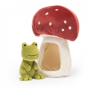 Jellycat Forest Fauna Frog | 63YWHZDLT