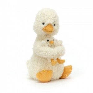 Jellycat Huddles Duck Outlet | 25ZPMUWBK