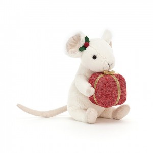 Jellycat Merry Mouse Present Clearance Sale | 70VAIRMLG