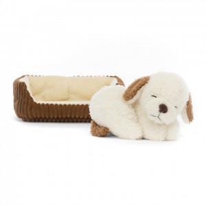 Jellycat Napping Nipper Dog | 62OFDTBHY