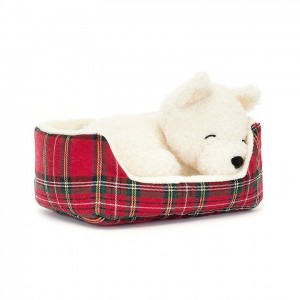 Jellycat Napping Nipper Westie | 16DNZGLBA