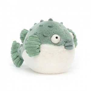 Jellycat Pacey Pufferfish USA | 57ERPBGDO