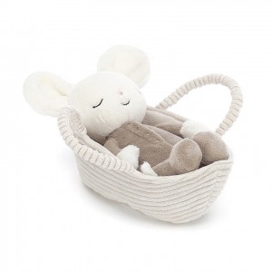 Jellycat Rock-a-Bye Mouse Outlet | 24NERDJWQ