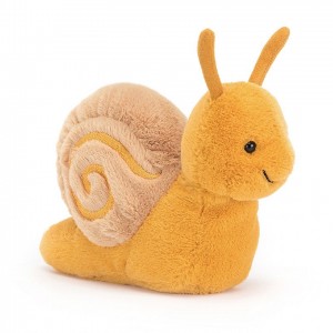 Jellycat Sandy Snail USA | 57QHSBINK