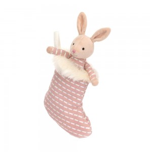 Jellycat Shimmer Stocking Bunny Black Friday | 08OTGRUNE