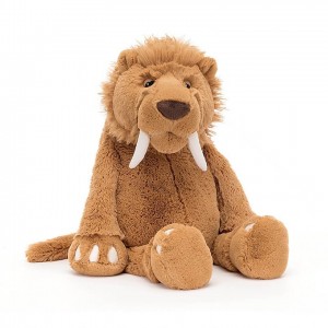 Jellycat Stellan Sabre Tooth Tiger Clearance Sale | 73IYCPSUT