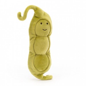 Jellycat Vivacious Vegetable Pea Black Friday | 01DZNMSVL