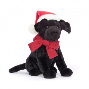 Jellycat Winter Warmer Pippa Black Labrador | 12WFPUQED