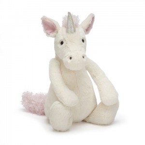 Medium Jellycat Bashful Unicorn Clearance | 94YLSUIJE