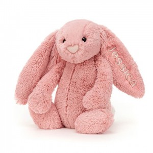 Medium Jellycat Personalised Bashful Petal Bunny USA | 52WDKVREO