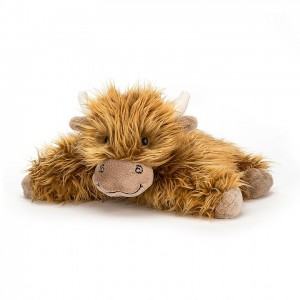 Medium Jellycat Truffles Highland Cow | 34DAYVKWN