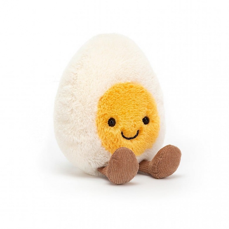 Huge Jellycat Amuseable Happy Boiled Egg Sale | 45RMOIKUY