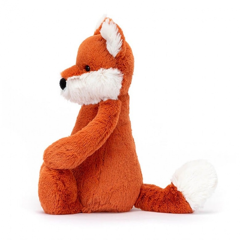 Huge Jellycat Bashful Fox Cub Sale | 42WQODPBJ