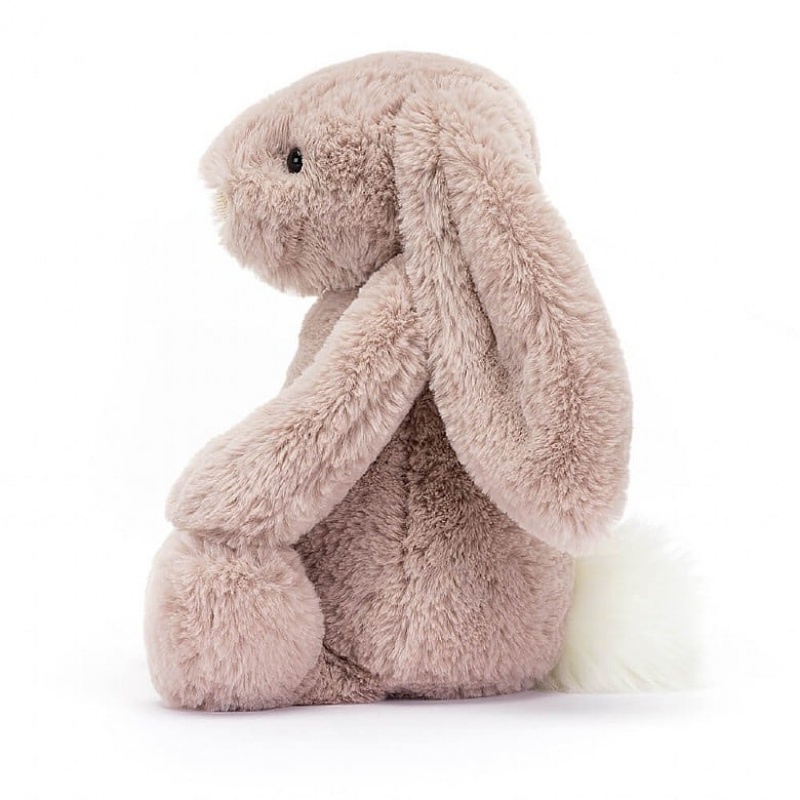 Huge Jellycat Bashful Luxe Bunny Rosa Black Friday | 06ZOUWPNG