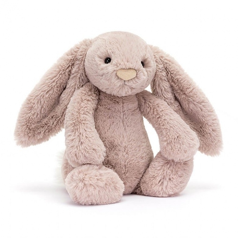 Huge Jellycat Bashful Luxe Bunny Rosa Black Friday | 06ZOUWPNG