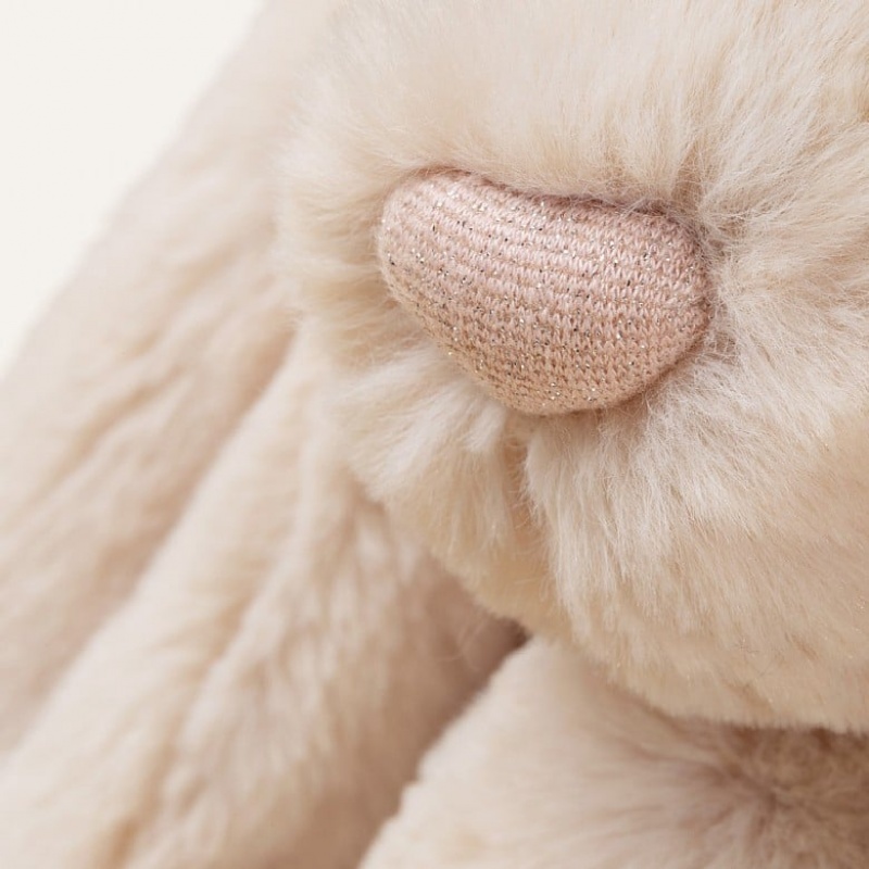 Huge Jellycat Bashful Luxe Bunny Willow USA | 57ZVSQAXK