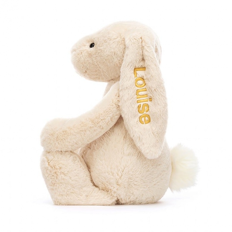 Huge Jellycat Personalised Bashful Luxe Bunny Willow Clearance Sale | 71VFUTHCX