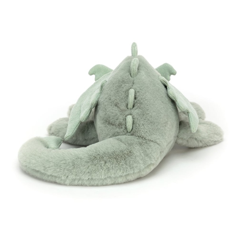 Huge Jellycat Sage Dragon | 18TFUDJHB