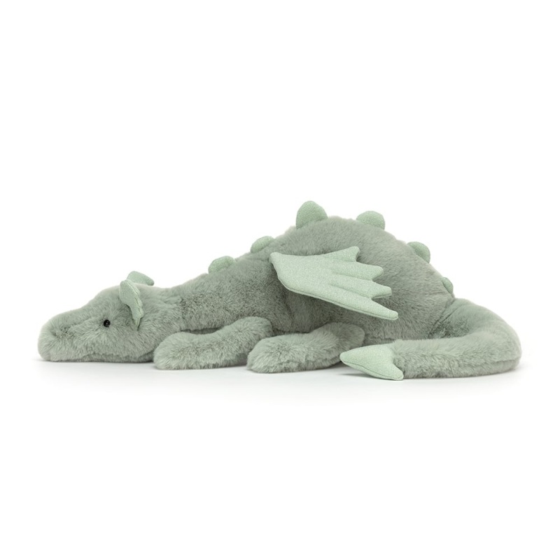 Huge Jellycat Sage Dragon Outlet | 20NCVFTQE