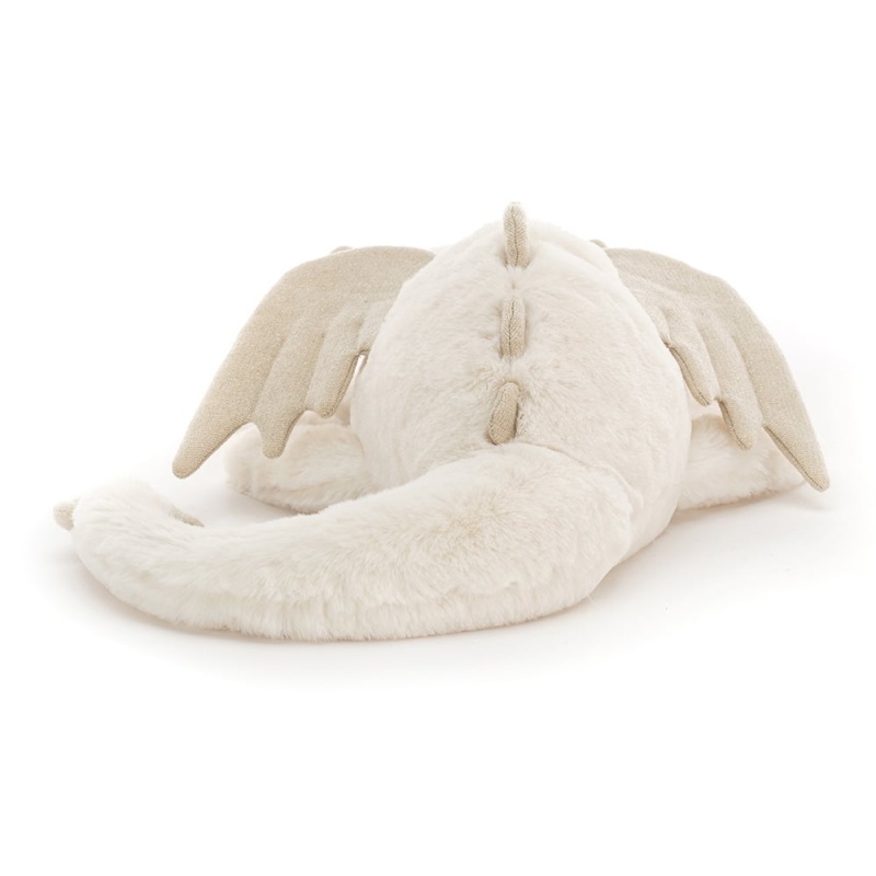 Huge Jellycat Snow Dragon Outlet | 20BRVQCUI