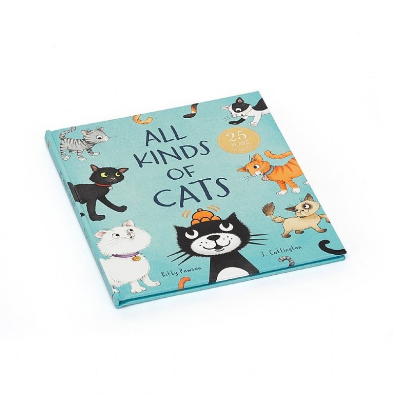 Jellycat All Kinds of Cats Book Black Friday | 09FNRQBJE