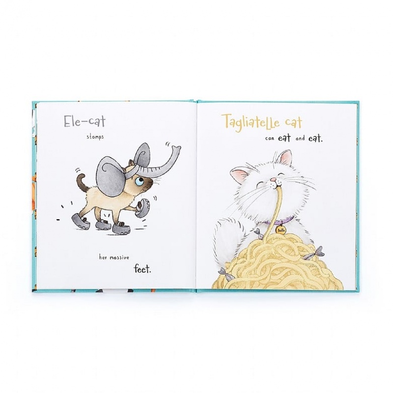 Jellycat All Kinds of Cats Book Black Friday | 09FNRQBJE