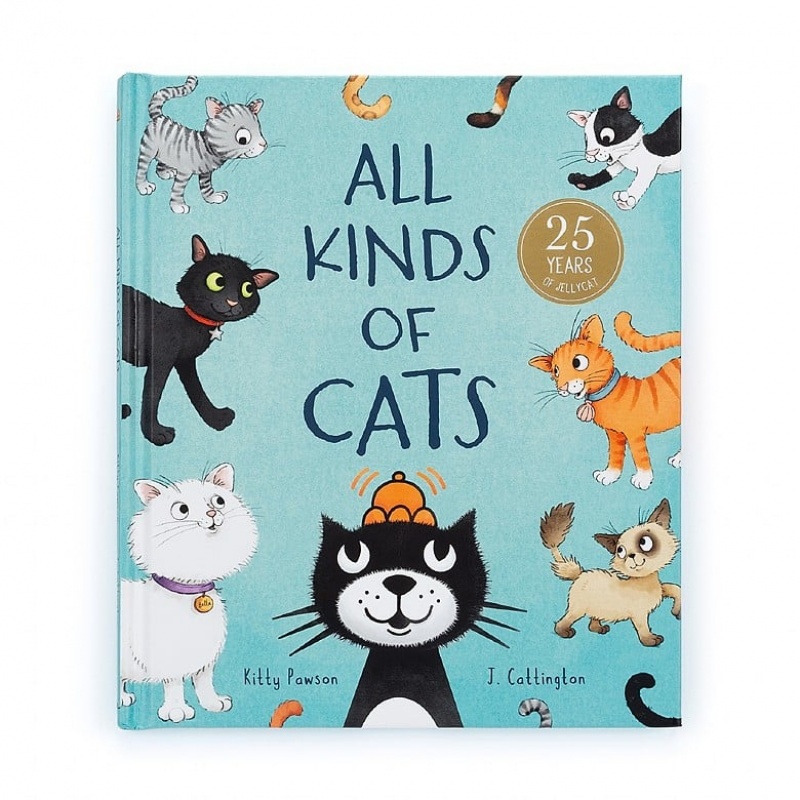 Jellycat All Kinds of Cats Book Black Friday | 09FNRQBJE