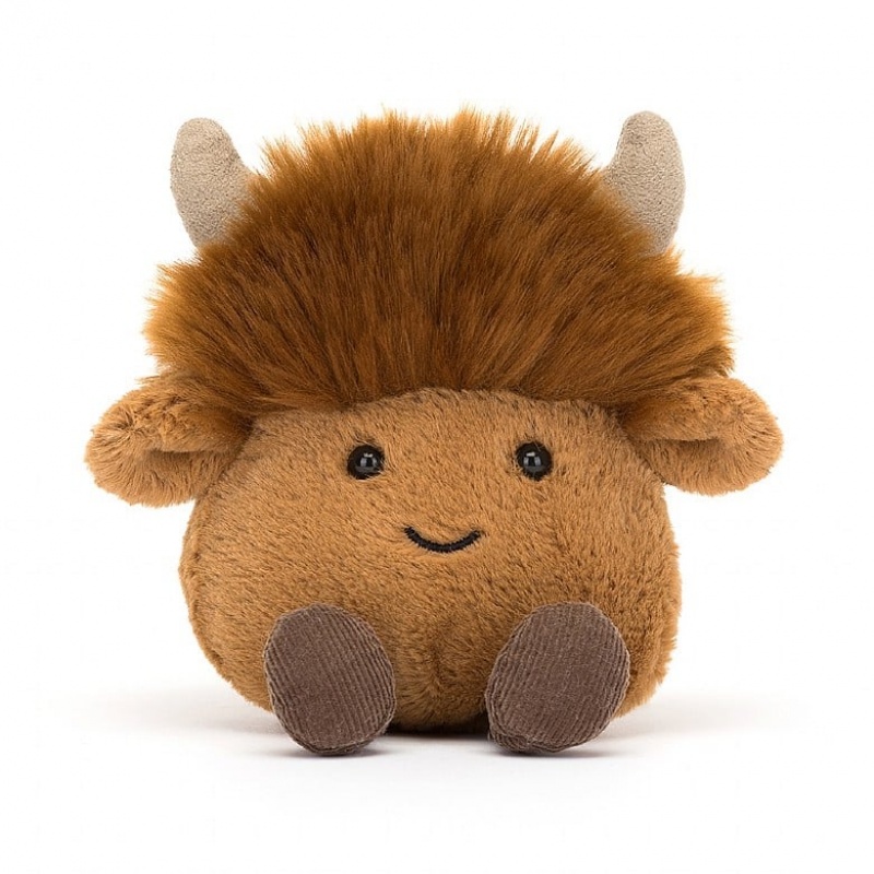 Jellycat Amuseabean Highland Cow | 35RPFIZBN