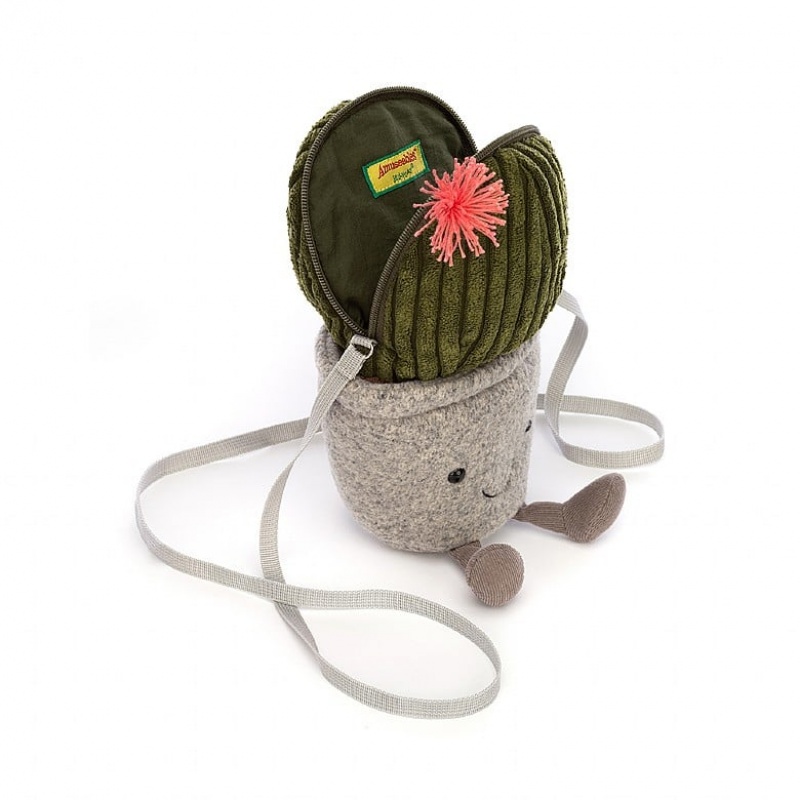 Jellycat Amuseable Cactus Bag Clearance | 93NUDFWCB