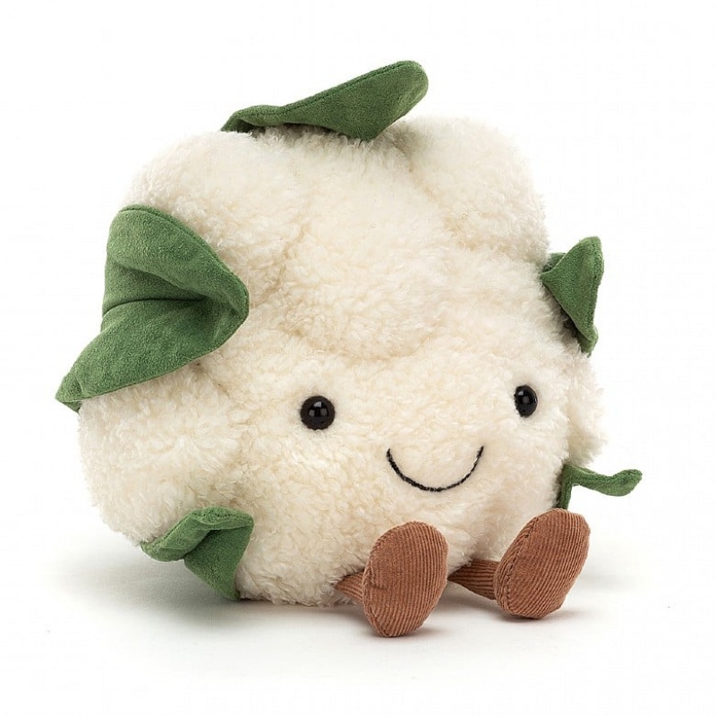 Jellycat Amuseable Cauliflower USA | 53IQUHSWP