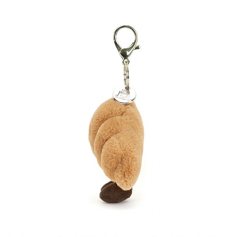 Jellycat Amuseable Croissant Bag Charm | 30PHKAOCI