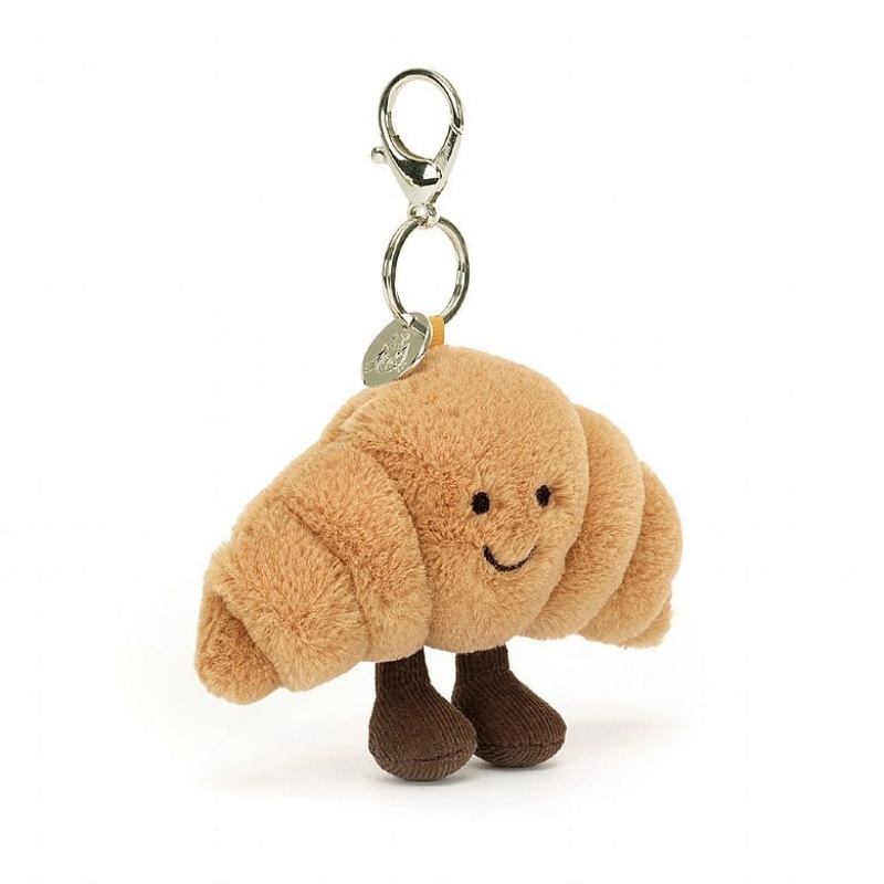 Jellycat Amuseable Croissant Bag Charm | 30PHKAOCI