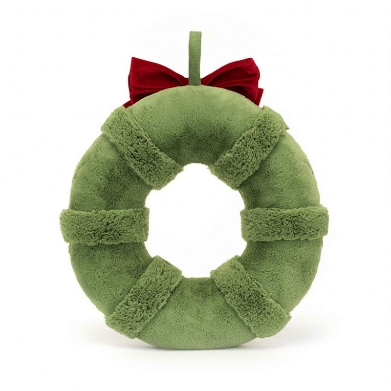 Jellycat Amuseable Decorated Christmas Wreath Outlet | 20RTWFQXU