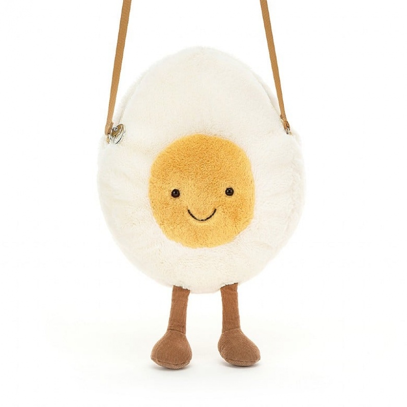 Jellycat Amuseable Happy Boiled Egg Bag Clearance Sale | 74MOUHYTF