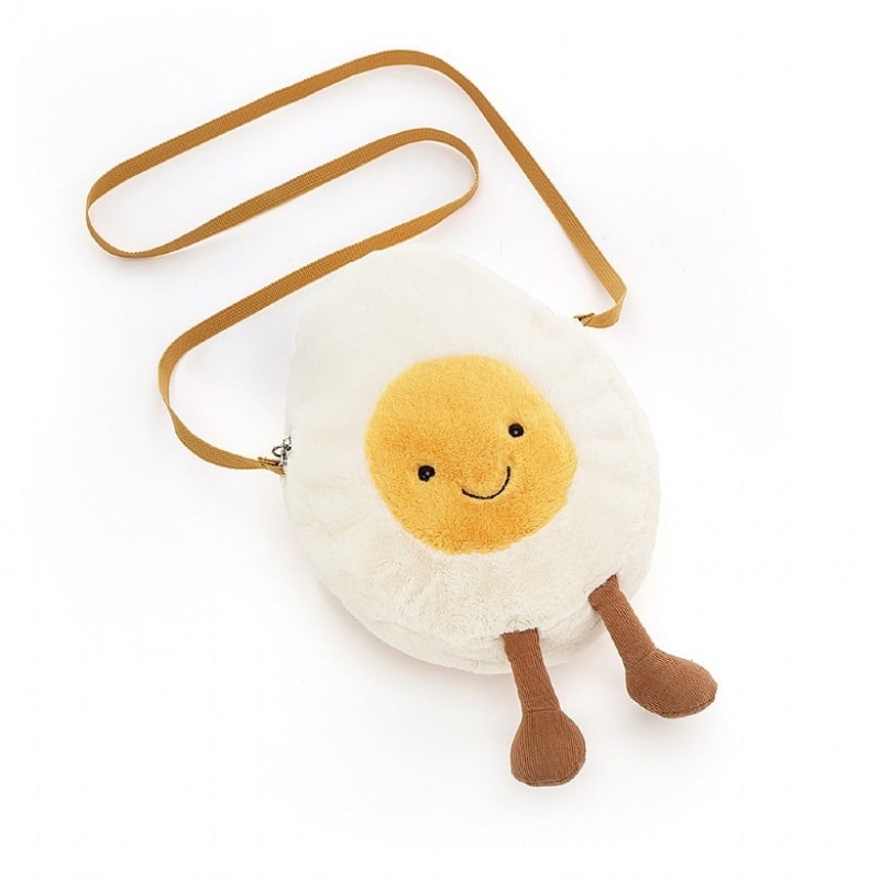 Jellycat Amuseable Happy Boiled Egg Bag Clearance Sale | 74MOUHYTF