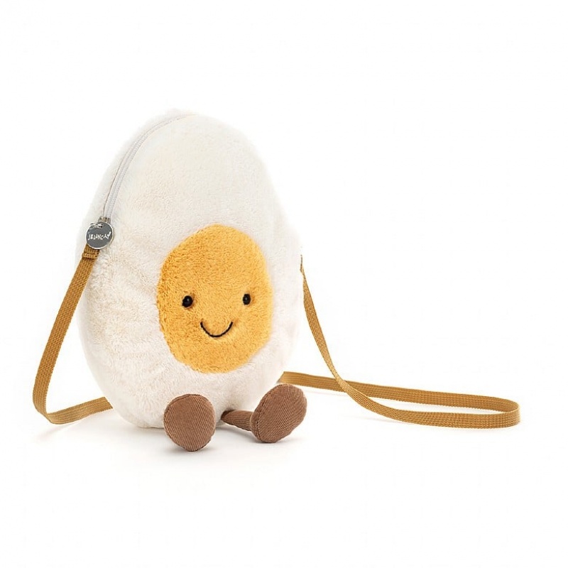 Jellycat Amuseable Happy Boiled Egg Bag Clearance Sale | 74MOUHYTF